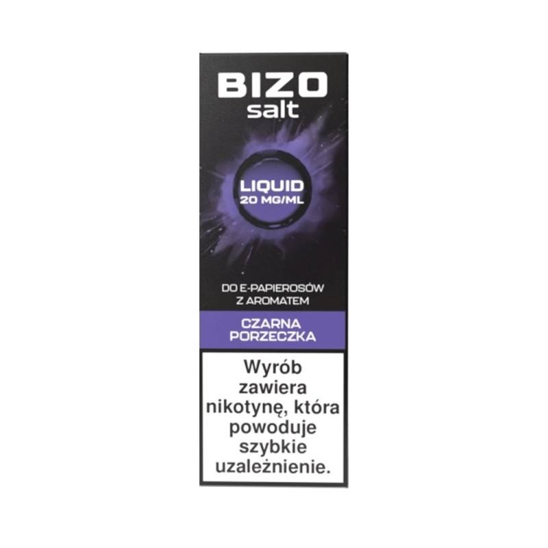 Liquid Bizo Salt 10ml - Cassis 20mg (A25) | Eliq Vapoteur