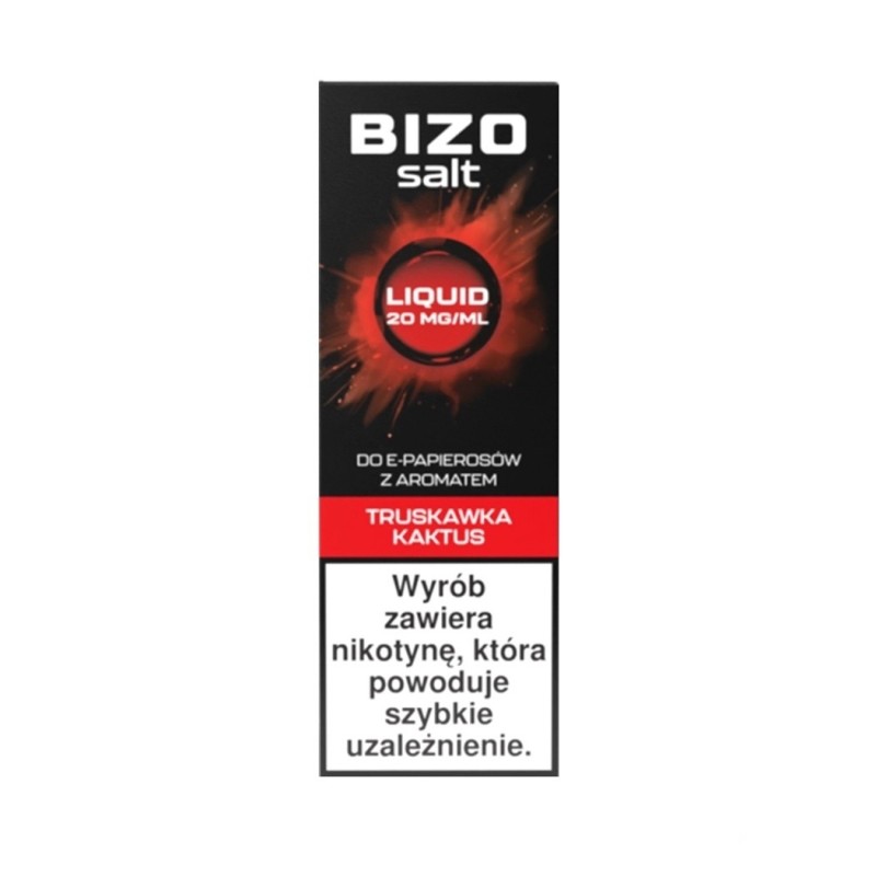 Liquid Bizo Salt 10ml - Fraise Cactus 20mg (A25) | Eliq Vapoteur