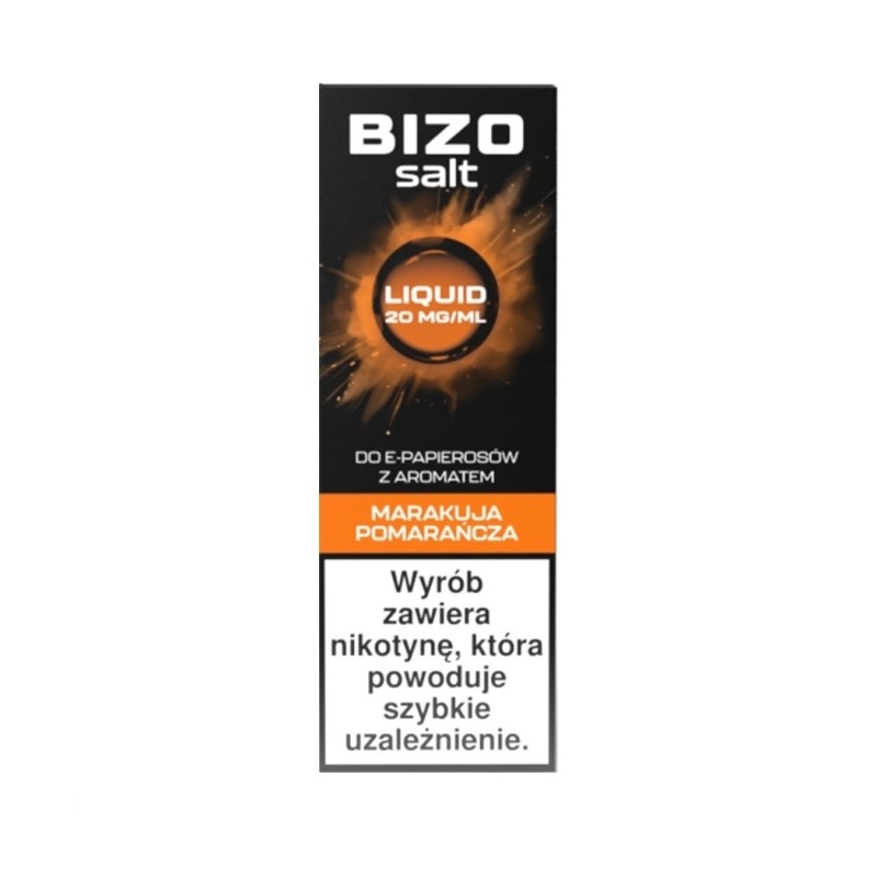 Liquid Bizo Salt 10ml - Maracuja Orange 20mg (A25) | Eliq Vapoteur