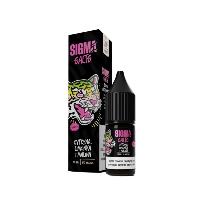 Liquid Sigma Salts 10ml - Cytryna Limonka Malina 20mg (A25) | Eliq Vapoteur