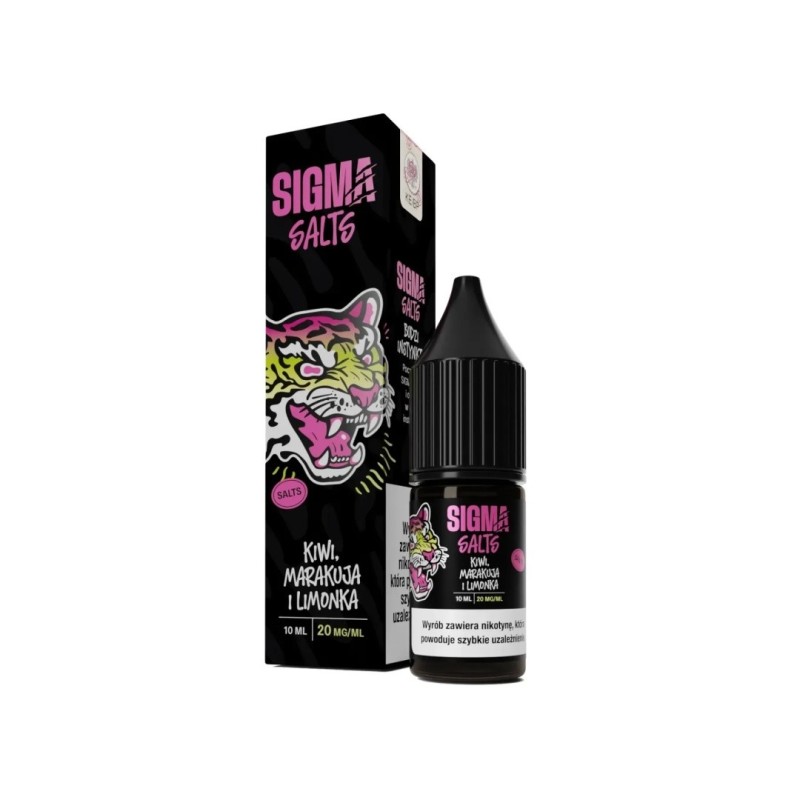 Liquid Sigma Salts 10ml - Kiwi Marakuja Limonka 20mg (A25) | Eliq Vapoteur