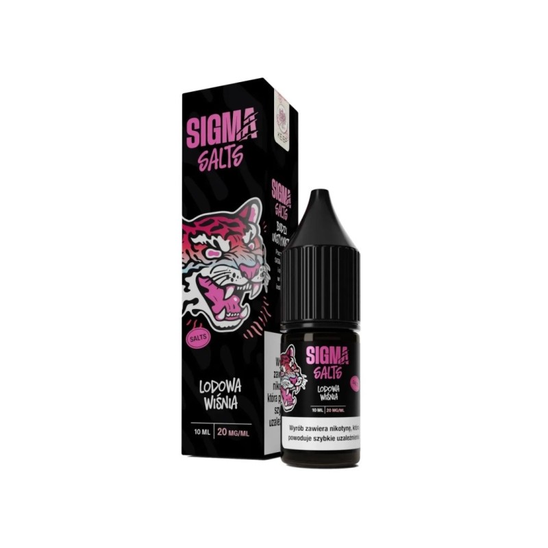 Liquid Sigma Salts 10ml - Lodowa Wiśnia 20mg (A25) | Eliq Vapoteur