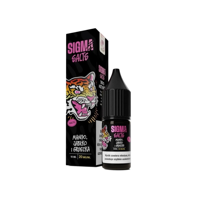 Liquid Sigma Salts 10ml - Mango Jabłko Gruszka 20mg (A25) | Eliq Vapoteur