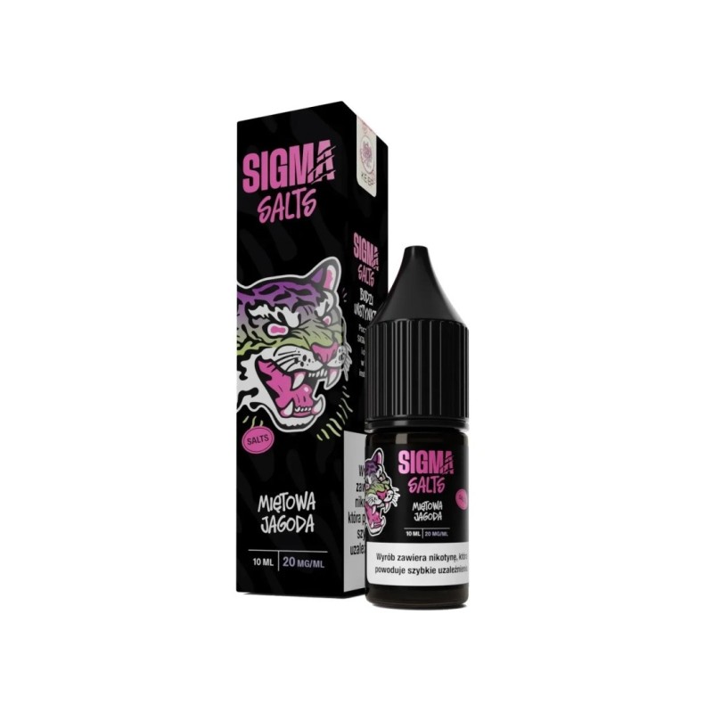 Liquid Sigma Salts 10ml - Miętowa Jagoda 20mg (A25) | Eliq Vapoteur