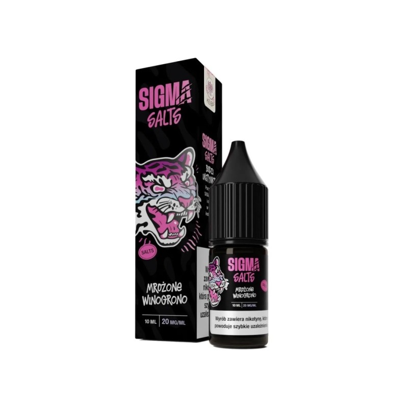 Liquid Sigma Salts 10ml - Mrożone Winogrono 20mg (A25) | Eliq Vapoteur