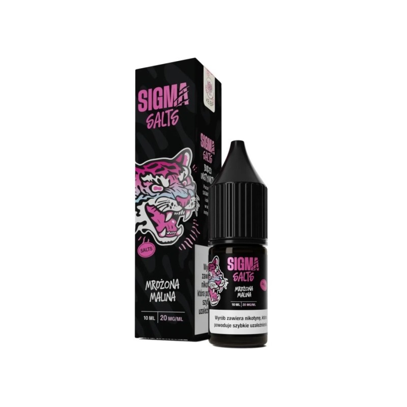 Liquid Sigma Salts 10ml - Mrożona Malina 20mg (A25) | Eliq Vapoteur