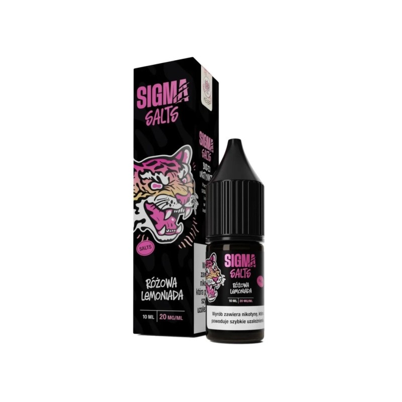 Liquid Sigma Salts 10ml - Różowa Lemoniada 20mg (A25) | Eliq Vapoteur