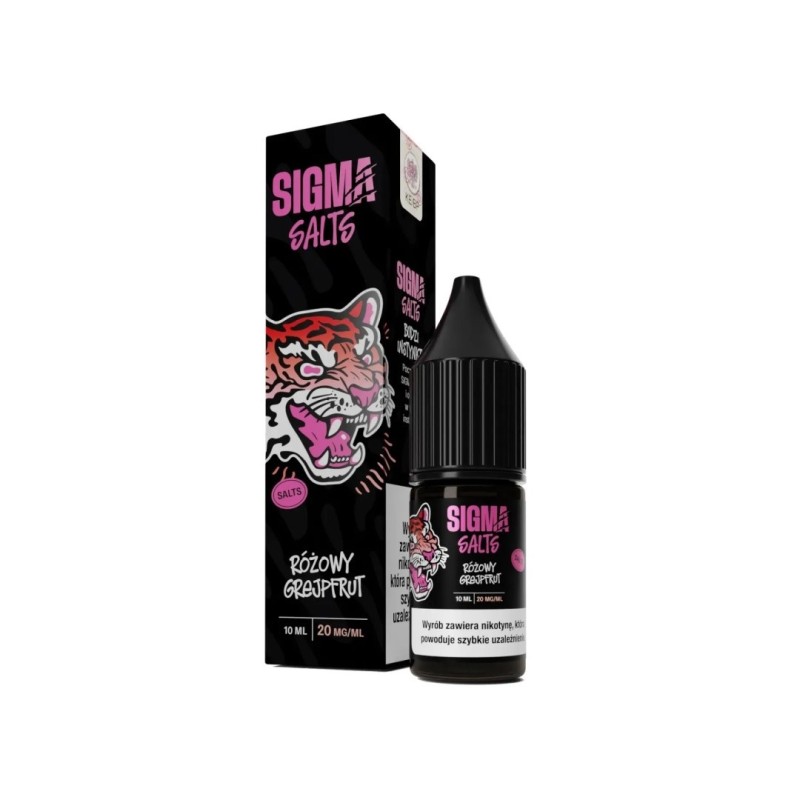 Liquid Sigma Salts 10ml - Różowy Grejpfrut 20mg (A25) | Eliq Vapoteur