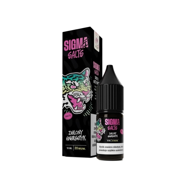 Liquid Sigma Salts 10ml - Zielony Energetyk 20mg (A25) | Eliq Vapoteur