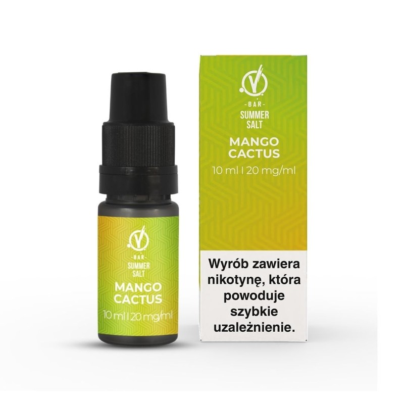 Liquid VBar Summer Salt 10ml - Mango Cactus 20mg (A25) | Eliq Vapoteur