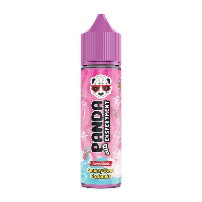 Longfill Panda Eksperyment Lemoniada 10/60ml - Smoczy Owoc Poziomka (A25) | Eliq Vapoteur
