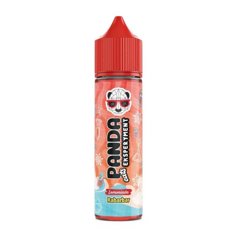 Longfill Panda Eksperyment Lemoniada 10/60ml - Rabarbar (A25) | Eliq Vapoteur