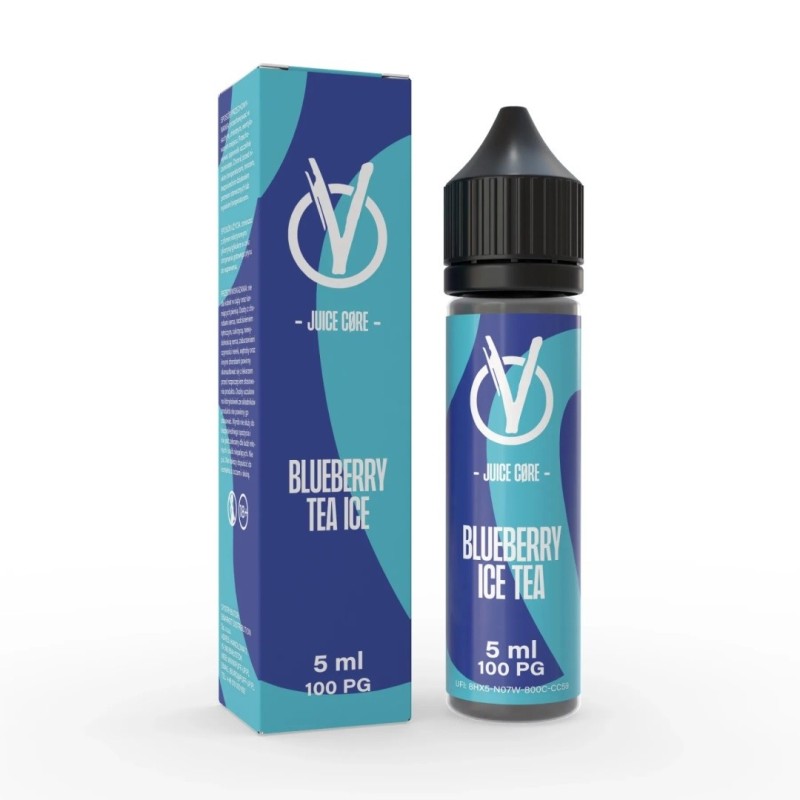 Longfill VBar Juice Core 5/60ml - Blueberry Tea Ice | Eliq Vapoteur
