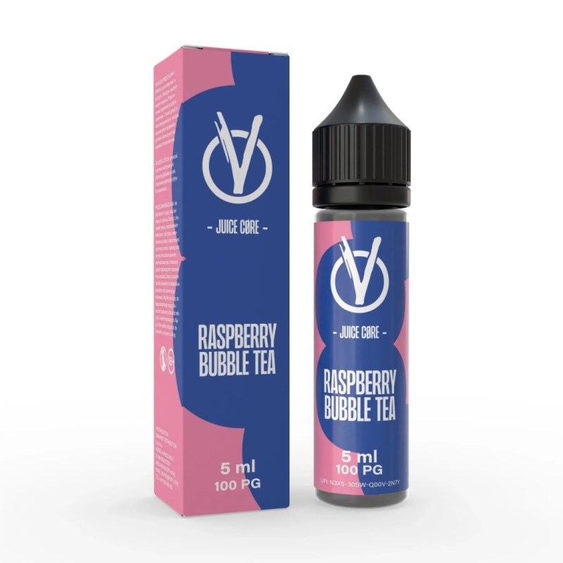 Longfill VBar Juice Core 5/60ml - Raspberry Bubble Tea | Eliq Vapoteur