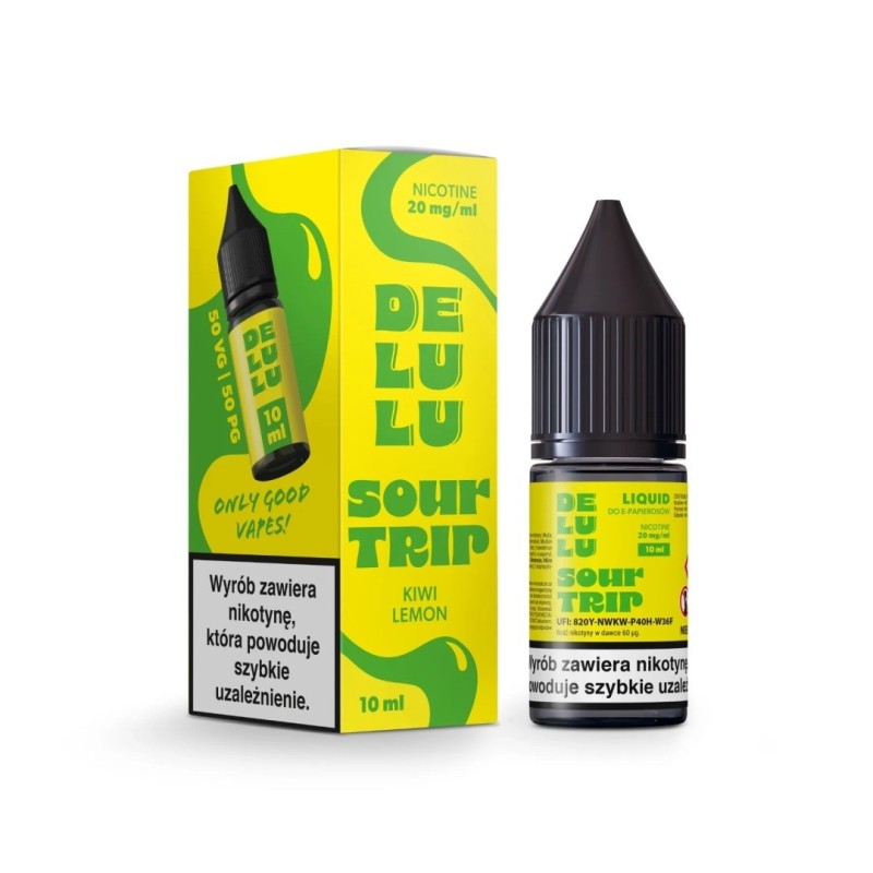 Liquid Delulu Salt 10ml - Sour Trip 20mg (A25) | Eliq Vapoteur