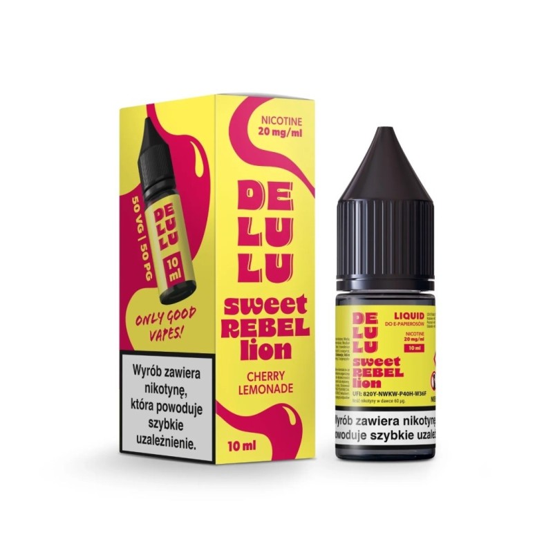 Liquid Delulu Salt 10ml - Sweet Rebellion 20mg (A25) | Eliq Vapoteur