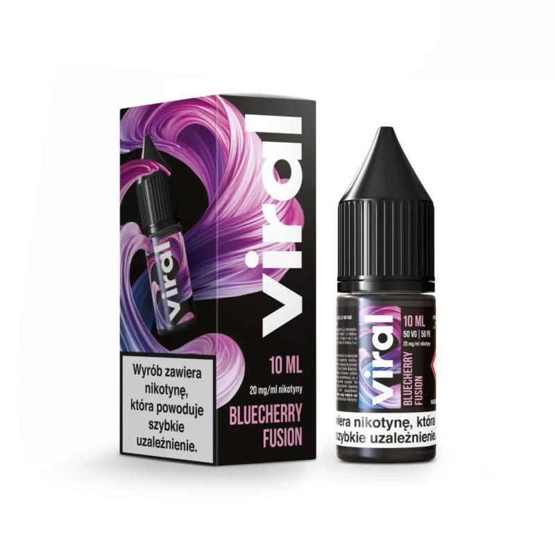 Liquid Viral Salt 10ml - Bluecherry Fusion 20mg (A25) | Eliq Vapoteur