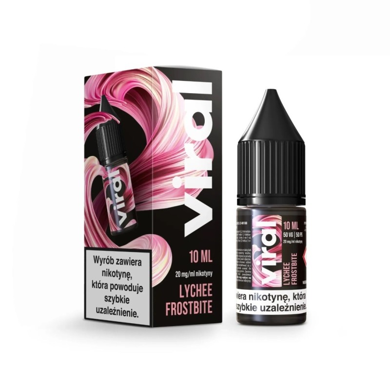 Liquid Viral Salt 10ml - Lychee Frostbite 20mg (A25) | Eliq Vapoteur