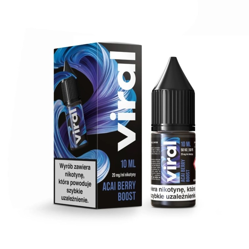 Liquid Viral Salt 10ml - Acai Berry Boost 20mg (A25) | Eliq Vapoteur