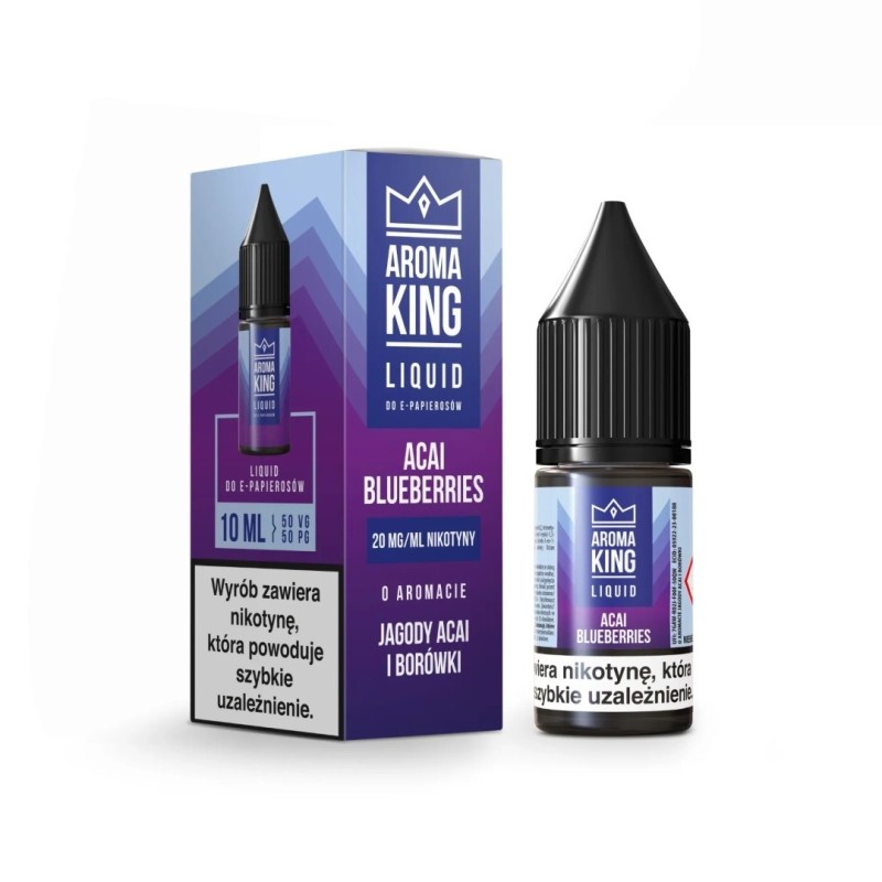 Liquid Aroma King - Acai Blueberries Salt 10ml 20mg | Eliq Vapoteur