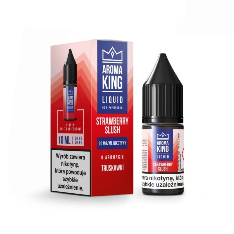 Liquid Aroma King - Strawberry Slush Salt 10ml 20mg | Eliq Vapoteur