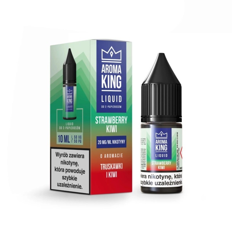Liquid Aroma King - Fraise Kiwi Sel 10ml 20mg (A25) | Eliq Vapoteur