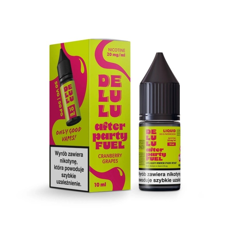 Liquid Delulu Salt 10ml - Carburant Afterparty 20mg (A25) | Eliq Vapoteur