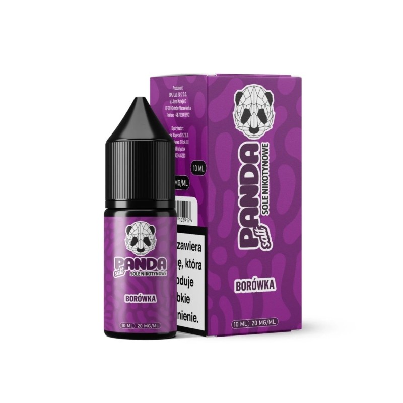 E-liquide Panda Salt 10ml - Myrtille 20mg | EliqVapoteur