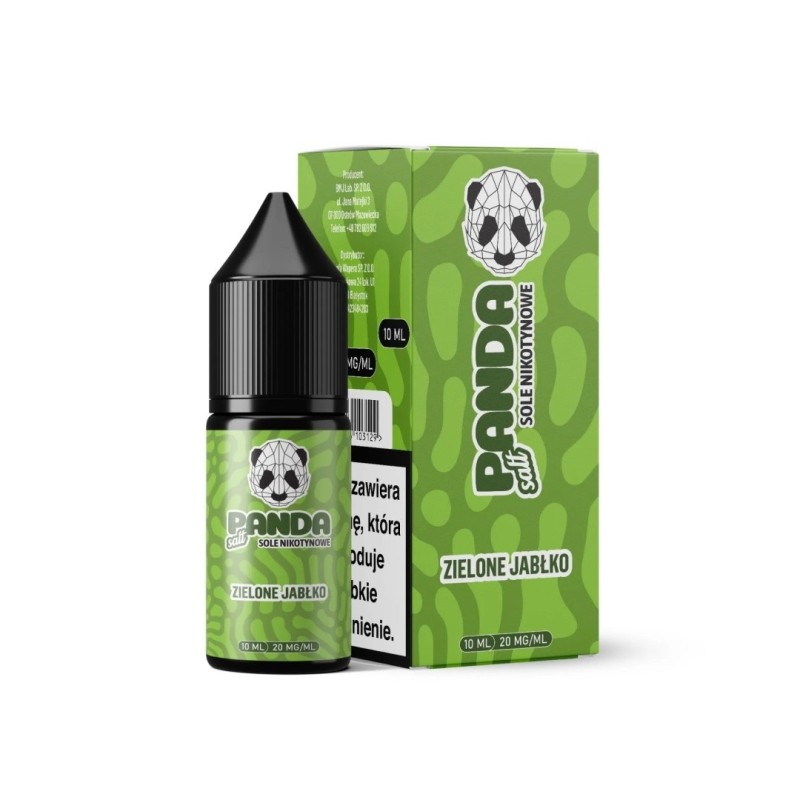 E-liquide Panda Salt 10ml - Pomme Verte 20mg | EliqVapoteur