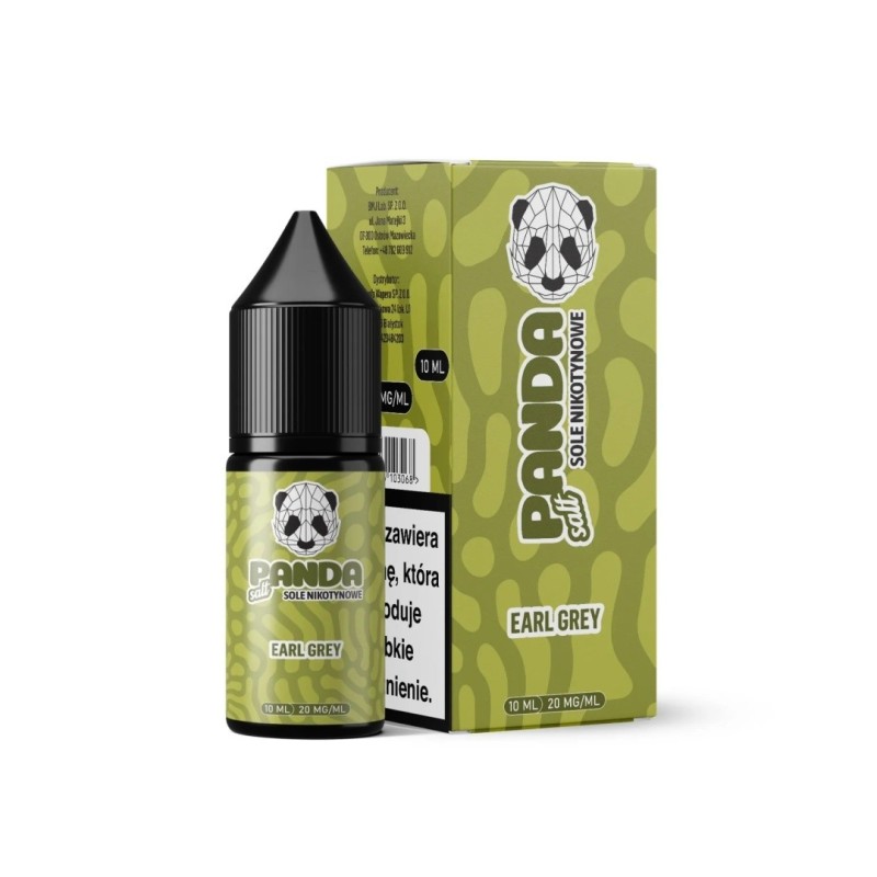 Liquid Panda Salt 10ml - Earl Grey 20mg (A25) | Eliq Vapoteur