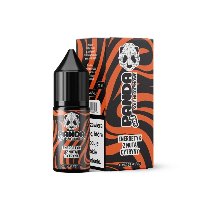 Liquid Panda Salt 10ml - Énergétique avec une note de Citron 20mg (A25) | Eliq Vapoteur
