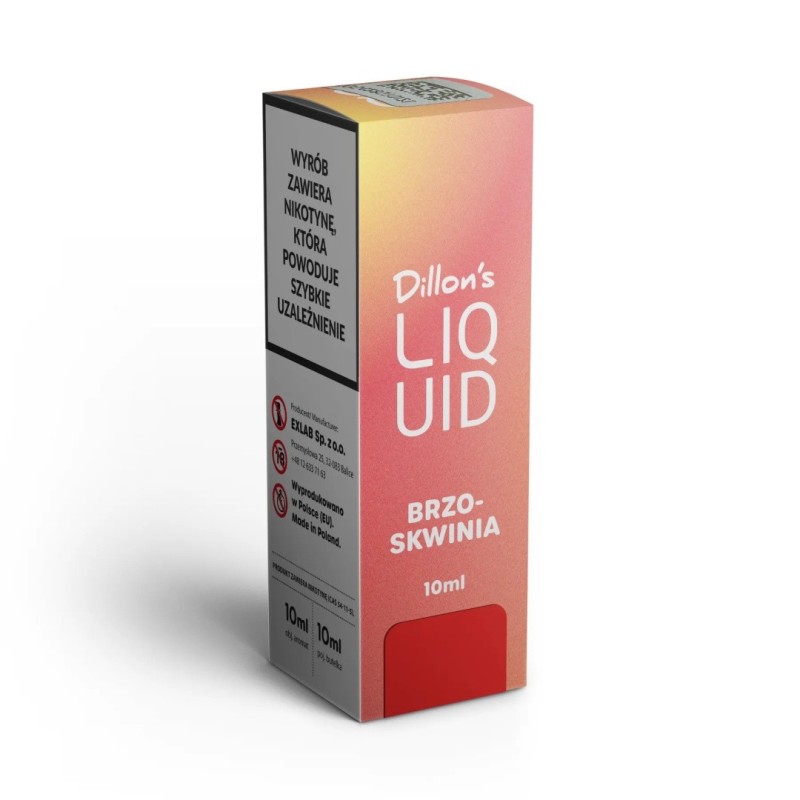 Liquid Dillon's 10ml - Peach 6MG | Eliq Vapoteur