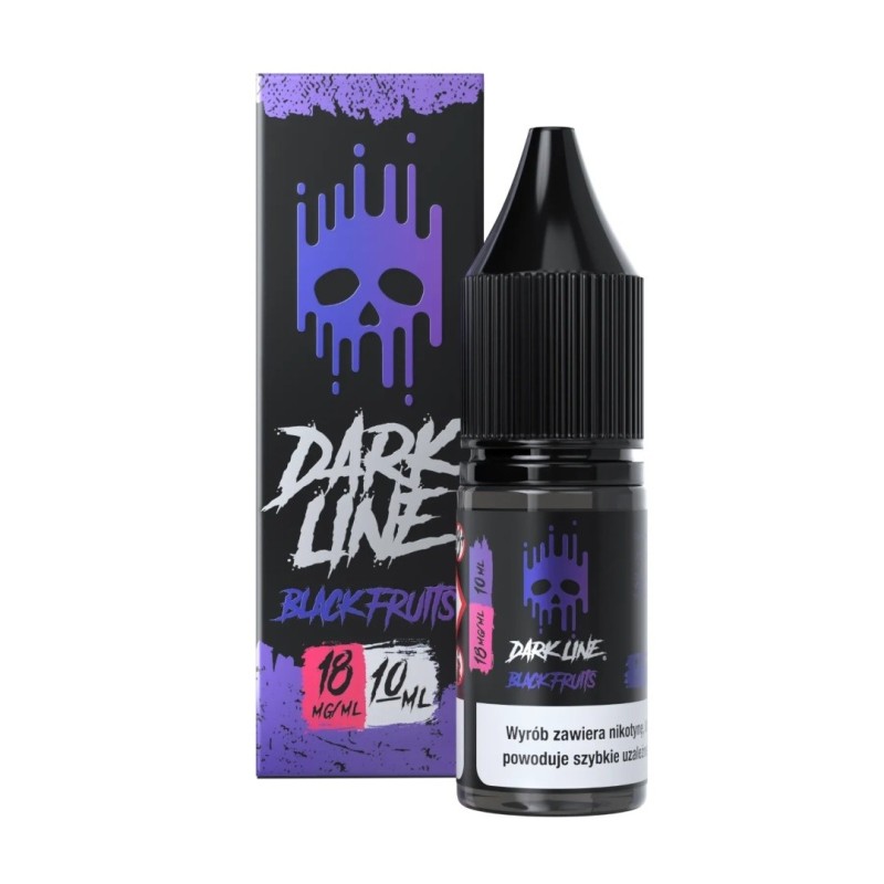 Liquid DARK LINE 10ml - Black Fruits 18mg (A25) | Eliq Vapoteur