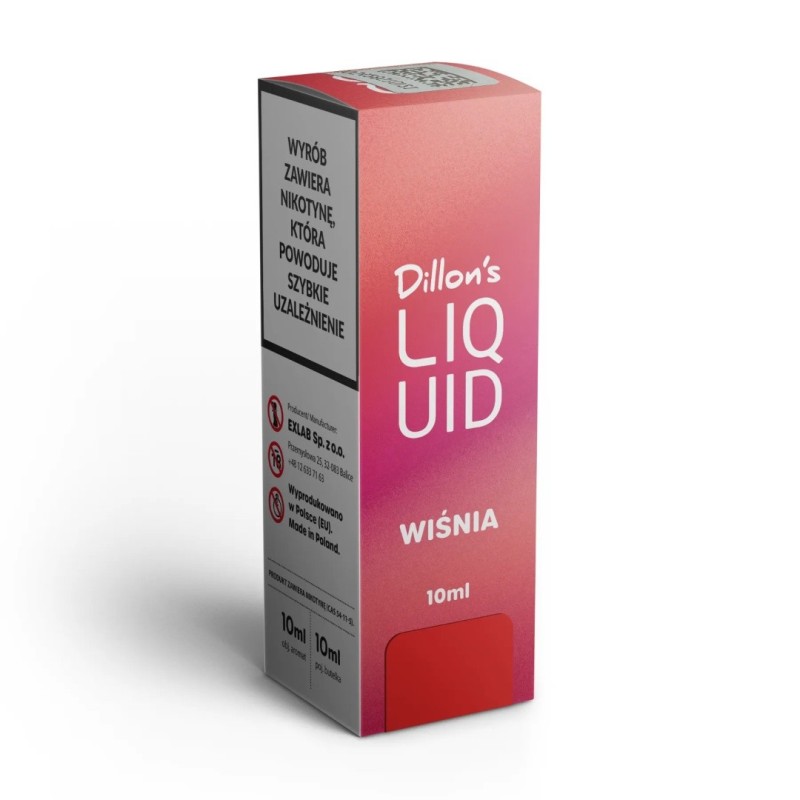 Liquid Dillon's 10ml - Cherry 6MG | Eliq Vapoteur