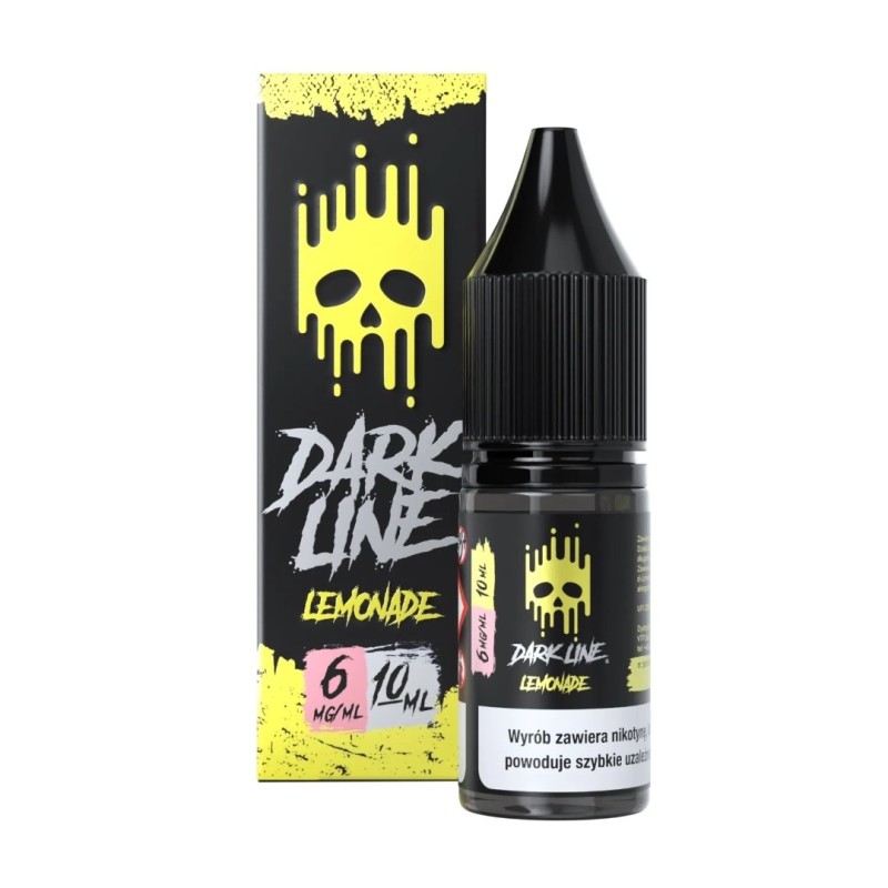 Liquid DARK LINE 10ml - Lemonade 6mg (A25) | Eliq Vapoteur