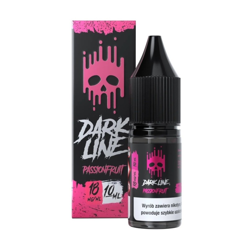 Liquid DARK LINE 10ml - Passion Fruit 18mg (A25) | Eliq Vapoteur