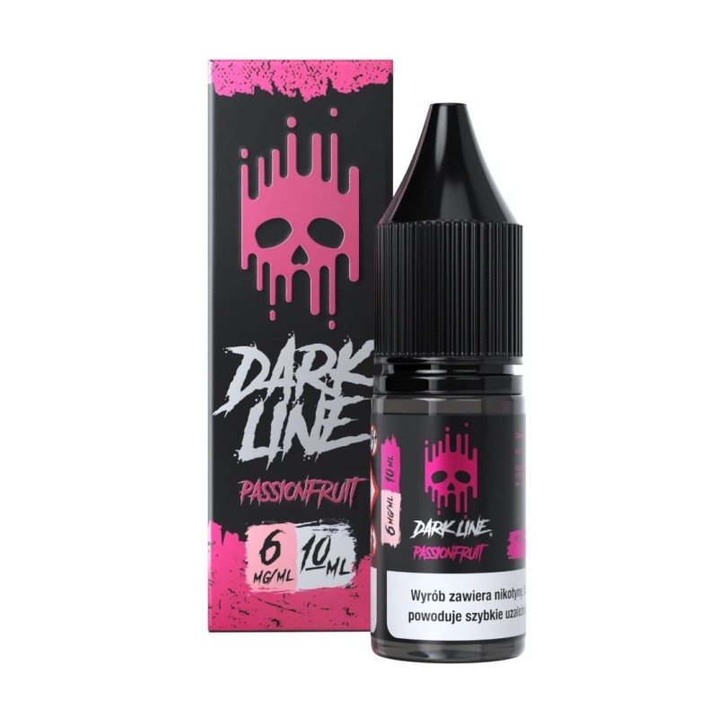 Liquid DARK LINE 10ml - Passion Fruit 6mg (A25) | Eliq Vapoteur