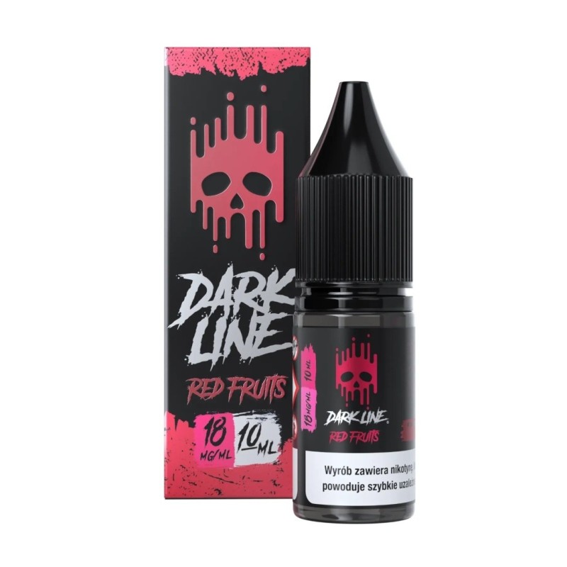 Liquid DARK LINE 10ml - Red Fruits 18mg (A25) | Eliq Vapoteur