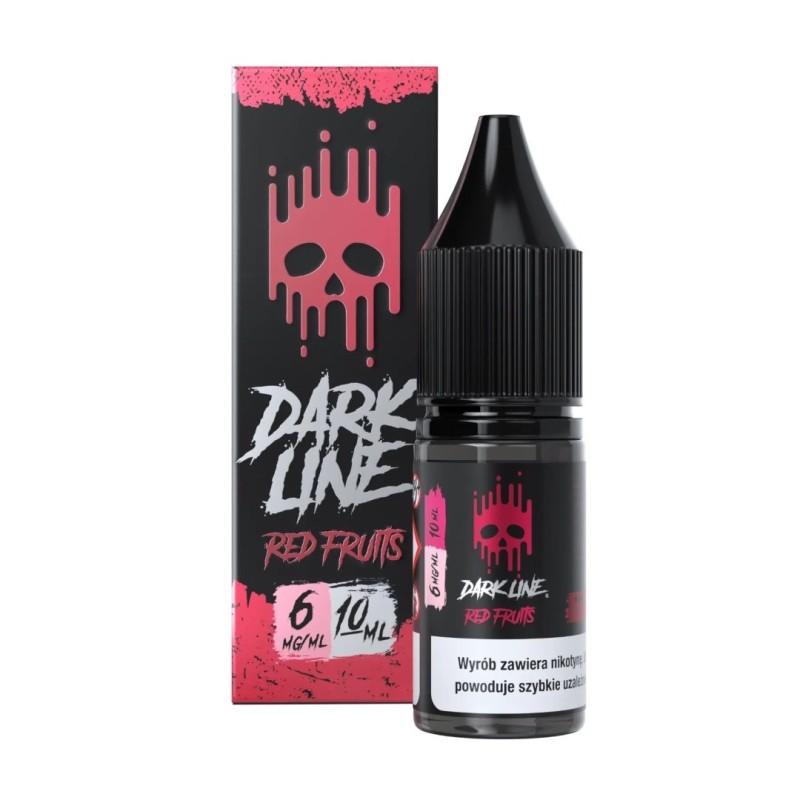 Liquid DARK LINE 10ml - Red Fruits 6mg (A25) | Eliq Vapoteur