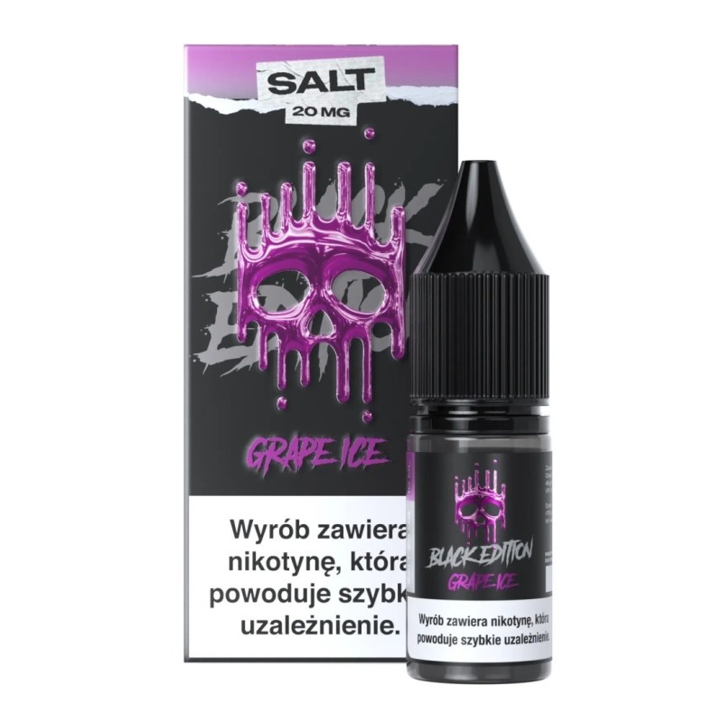 Liquid Dark Line Sel Noir 10ml - Grape Ice 20mg (A25) | Eliq Vapoteur