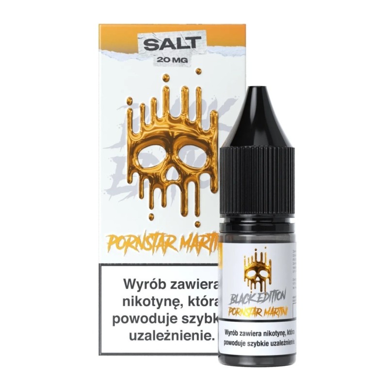 Liquid Dark Line Black Salt 10ml - Pornstar Martini 20mg (A25) | Eliq Vapoteur