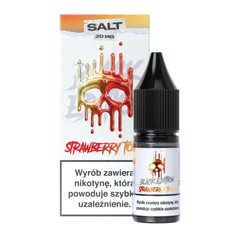 Liquid Dark Line Sel Noir 10ml - Tonic Fraise 20mg (A25) | Eliq Vapoteur
