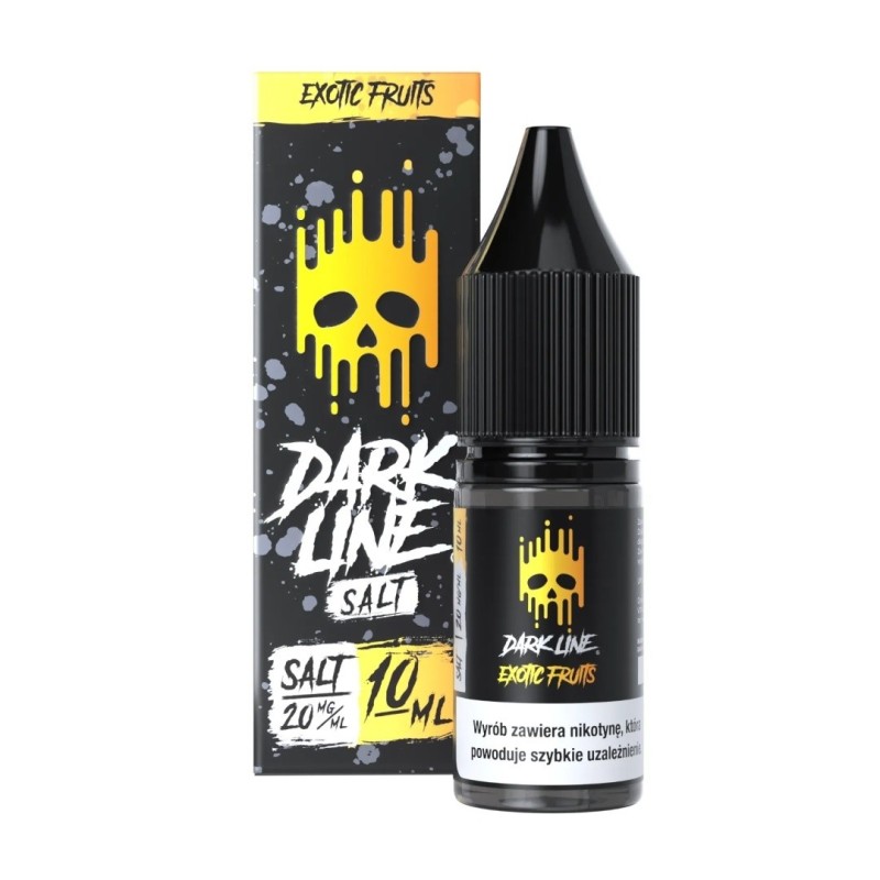 Liquid SALT DARK LINE 10ml - Fruits Exotiques 20mg (A25) | Eliq Vapoteur