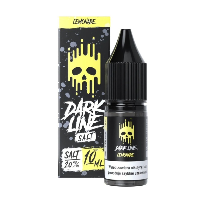 Liquid DARK LINE SALT 10ml - Lemonade 20mg (A25) | Eliq Vapoteur