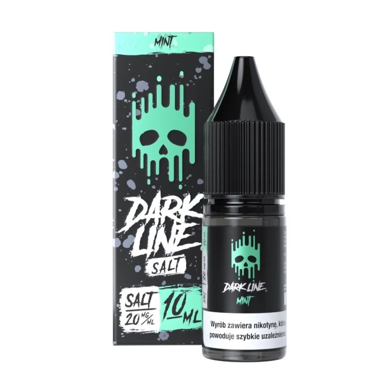Liquid DARK LINE SALT 10ml - Menthe 20mg (A25) | Eliq Vapoteur