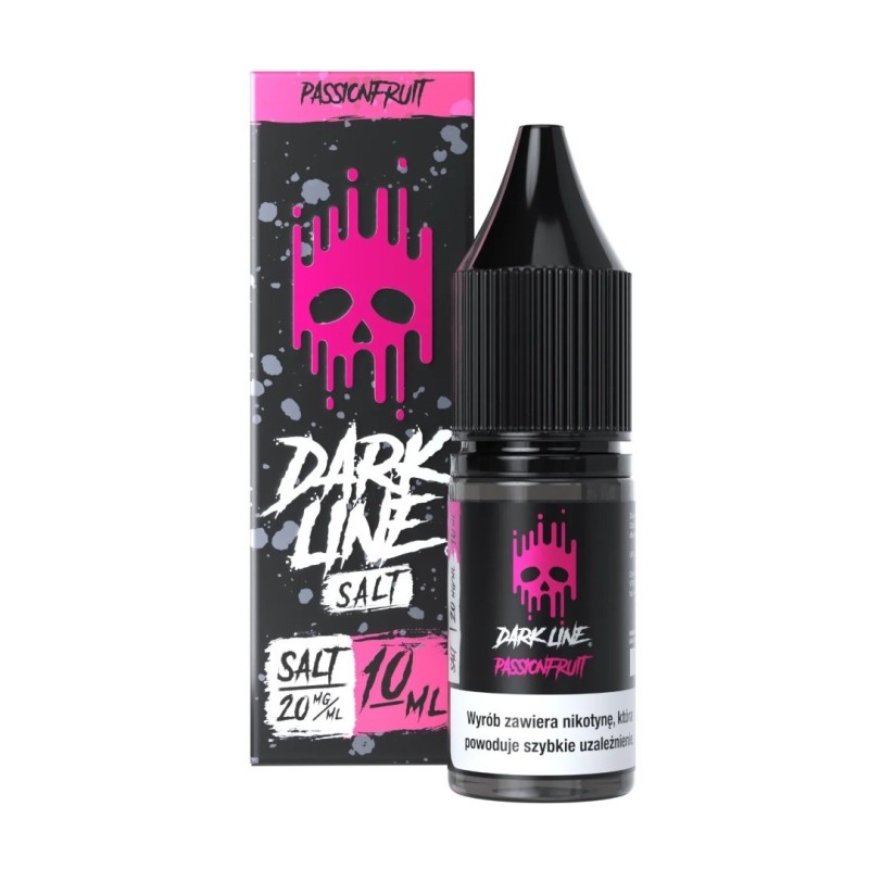 Liquid DARK LINE SALT 10ml - Passion Fruit 20mg (A25) | Eliq Vapoteur