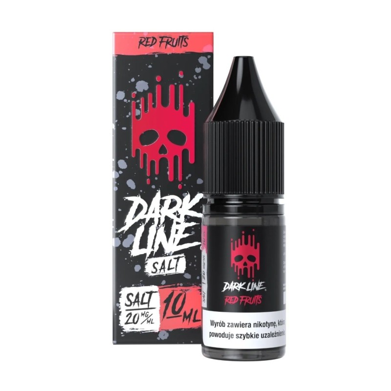 Liquid DARK LINE SALT 10ml - Red Fruits 20mg (A25) | Eliq Vapoteur