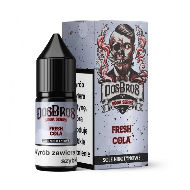 Liquid DosBros Salt 10ml - Fresh Cola 20mg (A25) | Eliq Vapoteur