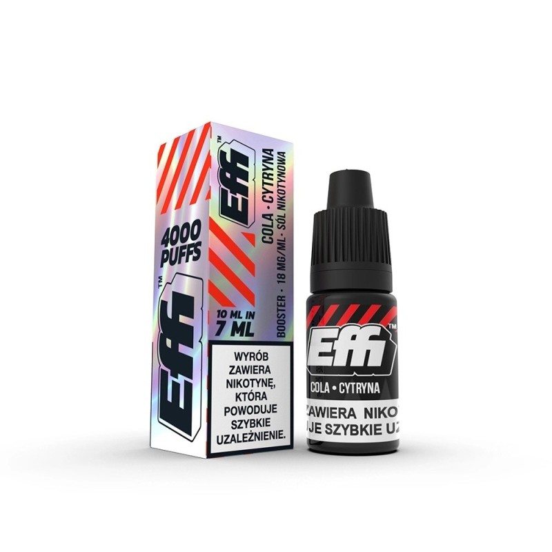 Liquid Effi Salt 7ml - Cola Cytryna 18mg (A25) | Eliq Vapoteur