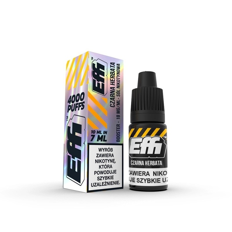 Liquid Effi Salt 7ml - Czarna Herbata 18mg (A25) | Eliq Vapoteur